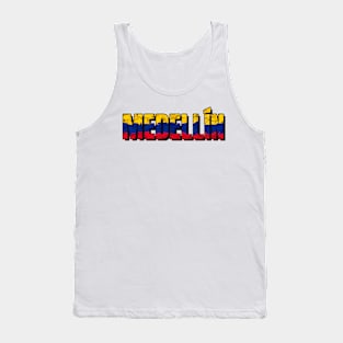 Medellin Colombia LowPoly City Tank Top